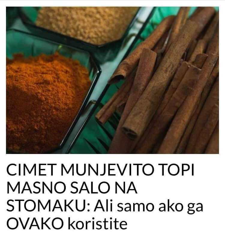 CIMET MUNJEVITO TOPI MASNO SALO NA STOMAKU: Ali samo ako ga OVAKO koristite